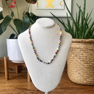 Multi Colored Handmade Navajo Beaded Necklace